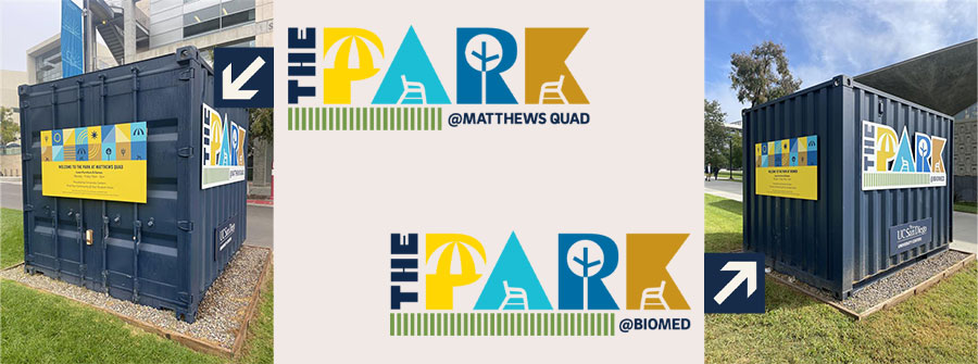 Picture of The Park logos and containers