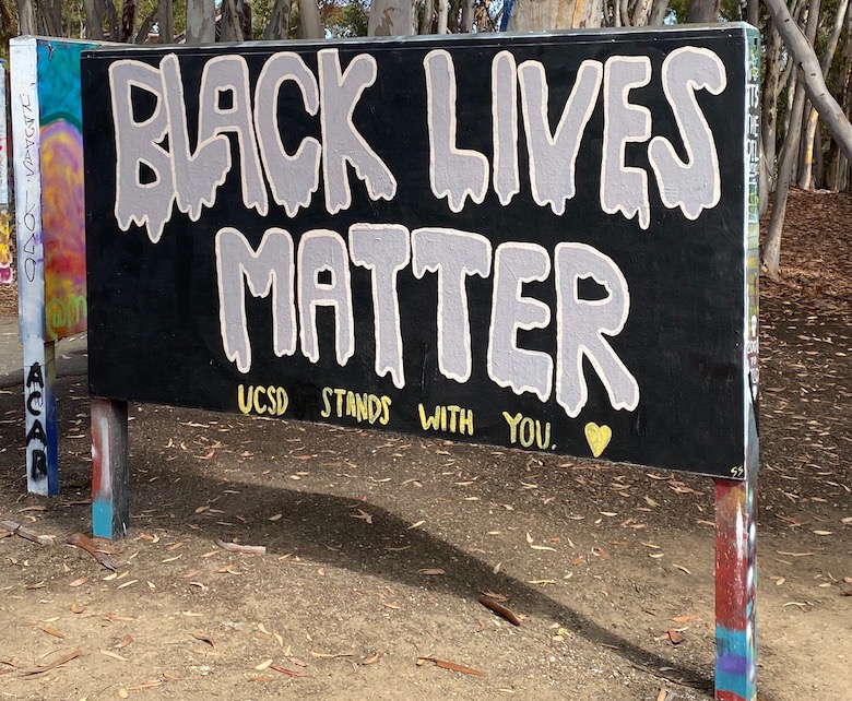 Graffiti Art Park Black Lives Matter Artwork #2